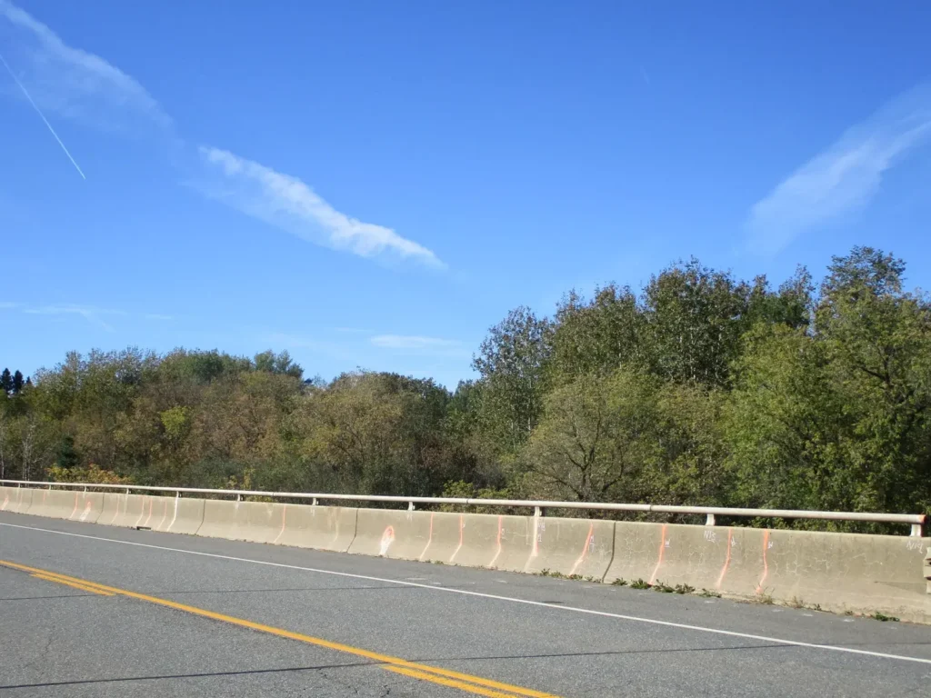 Slate River bridge deck and concrete barrier, enhanced OSIM inspection